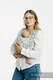 Baby Wrap, Jacquard Weave (100% cotton) - POLKA DOTS - PLOP - size XS #babywearing