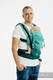 LennyUpGrade PRO - justerbar bæresæle, Størrelse Standard, LITTLE HERRINGBONE - OMBRE GREEN  #babywearing
