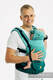 LennyUpGrade PRO - justerbar bæresæle, Størrelse Standard, LITTLE HERRINGBONE - OMBRE GREEN  #babywearing