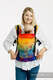 LennyUpGrade PRO Tragehilfe, Größe Standard, Jacquardwebung, 100% Baumwolle - RAINBOW LOTUS  #babywearing