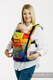 LennyUpGrade PRO Tragehilfe, Größe Standard, Jacquardwebung, 100% Baumwolle - RAINBOW LOTUS  #babywearing
