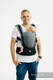 LennyUpGrade PRO - justerbar bæresæle, Størrelse Standard, LITTLE HERRINGBONE - OMBRE GREY  #babywearing