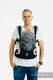 LennyUpGrade PRO - justerbar bæresæle, Størrelse Standard, LITTLE HERRINGBONE - OMBRE GREY  #babywearing