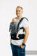 LennyUpGrade PRO - justerbar bæresæle, Størrelse Standard, LITTLE HERRINGBONE - OMBRE GREY  #babywearing