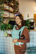 LennyLight Carrier, Standard Size, broken-twill weave 100% cotton - MATCHA #babywearing