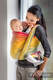 Baby Wrap, Jacquard Weave (100% cotton) - ROYAL INDIAN PEACOCK, size XS #babywearing
