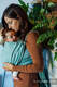 Baby Sling, Broken Twill Weave, (100% cotton) - MATCHA - size XL #babywearing