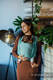 Baby Sling, Broken Twill Weave, (100% cotton) - MATCHA - size XL #babywearing