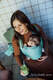 Baby Sling, Broken Twill Weave, (100% cotton) - MATCHA - size XS #babywearing