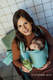 Baby Sling, Broken Twill Weave, (100% cotton) - MATCHA - size S #babywearing