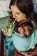 Baby Sling, Broken Twill Weave, (100% cotton) - MATCHA - size XS #babywearing