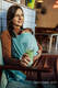 Baby Sling, Broken Twill Weave, (100% cotton) - MATCHA - size S #babywearing