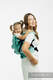 LennyPreschool Carrier, Preschool Size, broken - twill weave 100% cotton - MATCHA #babywearing