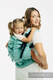 LennyPreschool Carrier, Preschool Size, broken - twill weave 100% cotton - MATCHA #babywearing