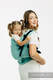 LennyPreschool Carrier, Preschool Size, broken - twill weave 100% cotton - MATCHA #babywearing