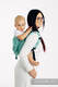 Lenny Buckle Onbuhimo PRO baby carrier, standard size, broken-twill weave (100% cotton) - MATCHA #babywearing