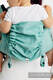 Lenny Buckle Onbuhimo PRO baby carrier, standard size, broken-twill weave (100% cotton) - MATCHA #babywearing