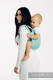 Lenny Buckle Onbuhimo PRO baby carrier, standard size, broken-twill weave (100% cotton) - MATCHA #babywearing