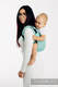 Lenny Buckle Onbuhimo PRO baby carrier, standard size, broken-twill weave (100% cotton) - MATCHA #babywearing