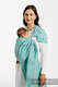 Ring Sling, Broken twill Weave (100% cotton), with gathered shoulder - MATCHA - standard 1.8m #babywearing