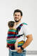 LennyUpGrade PRO Carrier, Standard Size, broken-twill weave 100% cotton - CAROUSEL OF COLORS #babywearing