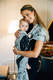 Żakardowa chusta kółkowa do noszenia dzieci, (100% bawełna), ramię bez zakładek - MELODY - POLONAISE - standard 1.8m #babywearing