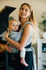 Żakardowa chusta do noszenia dzieci, 100% bawełna - MELODY - POLONAISE - rozmiar XS #babywearing