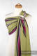 Ring Sling - 100% Cotton - Broken Twill Weave, with gathered shoulder -  Lime & Khaki (grade B) #babywearing