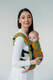 LennyLight Tragehilfe, Größe Standard, Jacquardwebung, 100% Baumwolle - RETRO'N'ROSES - ROSARIUM #babywearing