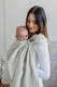 Bandolera de anillas - 50% algodón, 25% cáñamo, 25% lyocell - sarga cruzada - AIRY - standard 1.8m #babywearing