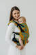 LennyUpGrade PRO Tragehilfe, Größe Standard, Jacquardwebung, 100% Baumwolle - RETRO'N'ROSES - ROSARIUM #babywearing