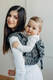 Lenny Onbuhimo PRO, misura standard, tessitura jacquard, 100% cotone - WILD SOUL - COCOON #babywearing