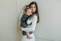 Marsupio LennyUpGrade PRO, misura Standard, tessitura jacquard, 100% cotone - WILD SOUL - COCOON #babywearing