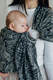 Fascia ad anelli, tessitura Jacquard (100% cotone), spalla aperta - WILD SOUL - COCOON - taglia standard 1.8m #babywearing