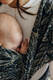 Fascia portabebè, tessitura Jacquard (100% cotone) - WILD SOUL - COCOON - taglia XS #babywearing