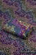 Bolso hecho de tejido de fular (100% algodón) - COLORS OF RAIN - talla estándar 37 cm x 37 cm #babywearing