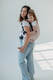 LennyPreschool Tragehilfe, Größe Preschool, Kreuzköper-Bindung, (50% Baumwolle, 50% Bambus Viskose) - MARSHMALLOW #babywearing