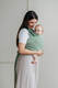 Stretchy/Elastic Baby Sling - Sage - standard size 5.0 m #babywearing