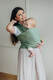Stretchy/Elastic Baby Sling - Sage - standard size 5.0 m #babywearing