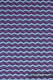 ZigZag Turquoise & Purple, jacquard weave fabric, 100% cotton, width 140 cm, weight 280 g/m² #babywearing