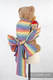 Doll Sling, Broken Twill Weave, 60% cotton 40% bamboo - SUNRISE RAINBOW #babywearing