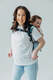 Nosidło Klamrowe Onbuhimo PRO z tkaniny żakardowej (100% wiskoza bambusowa), rozmiar Standard - BIRDY - SKYWARD #babywearing