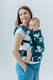 Nosidełko LennyLight z tkaniny żakardowej 100% wiskoza bambusowa, rozmiar standard - BIRDY - SKYWARD #babywearing