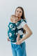 Nosidełko LennyLight z tkaniny żakardowej 100% wiskoza bambusowa, rozmiar standard - BIRDY - SKYWARD #babywearing