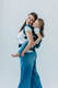Nosidełko LennyPreschool  z tkaniny żakardowej (100% wiskoza bambusowa), rozmiar preschool - BIRDY - SKYWARD #babywearing