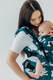 Nosidełko LennyUpGrade PRO  z tkaniny żakardowej,100% wiskoza bambusowa, rozmiar standard - BIRDY - SKYWARD #babywearing