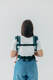Nosidełko LennyUpGrade PRO  z tkaniny żakardowej,100% wiskoza bambusowa, rozmiar standard - BIRDY - SKYWARD #babywearing