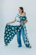 Żakardowa chusta do noszenia dzieci, 100% wiskoza bambusowa - BIRDY - SKYWARD - rozmiar XS #babywearing