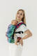 LennyLight Carrier, Standard Size, jacquard weave 100% cotton - FOR PROFESSIONAL USE EDITION - JURASSIC - NEW ERA #babywearing