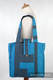 Shoulder bag made of wrap fabric (100% cotton) - OCEAN DEPTH - standard size 37cmx37cm #babywearing